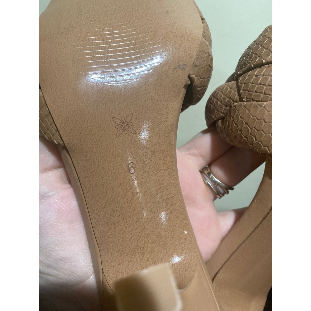 BCBGeneration Marlino Sandal Braided Leather Size 6 - Picture 6 of 7